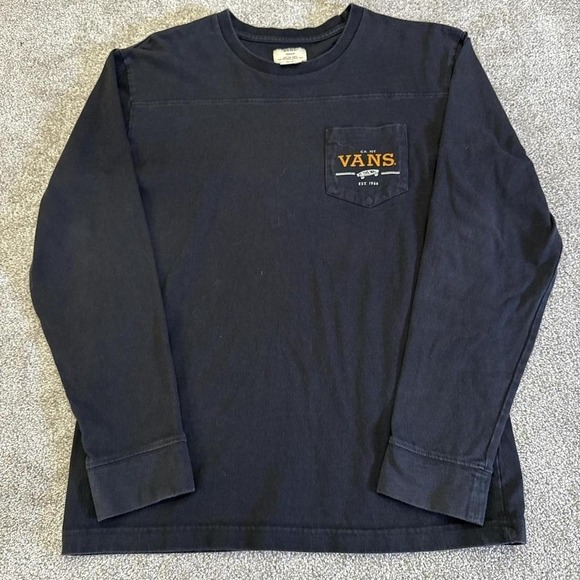 Vans Other - Vans Skater Long Sleeve Pocket T-Shirt Medium Skateboarding Streetwear